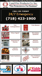 Mobile Screenshot of lundfire.com